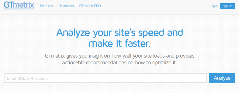 عمس جی تی متریکس-تجریه و تحلیل وبسایت ها
