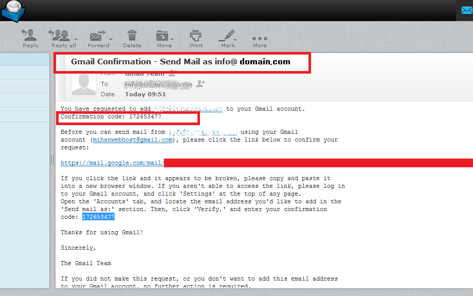 آموزش افزودن ایمیل هاست به gmail