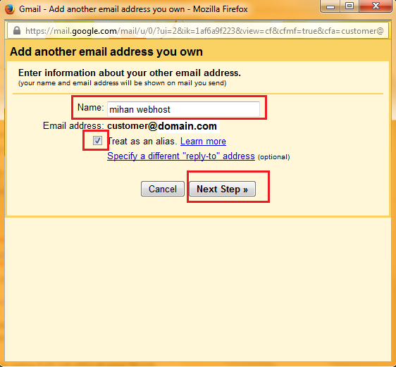 آموزش افزودن ایمیل هاست به gmail