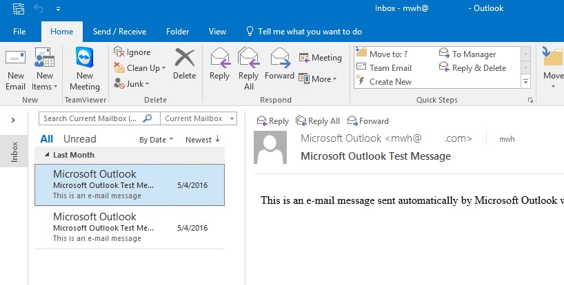 نحوه تنظیم 2016 outlook برای دریافت ایمیل