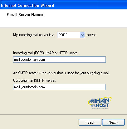 آموزش افزودن ایمیل هاست به Outlook