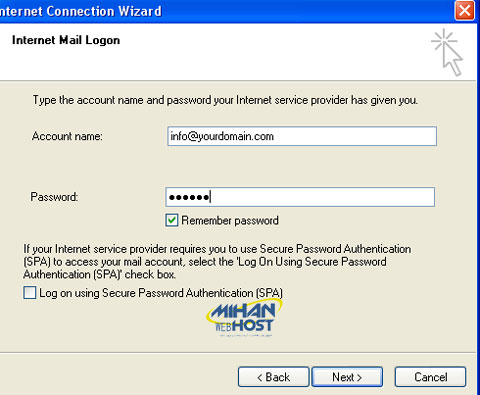 آموزش افزودن ایمیل هاست به Outlook