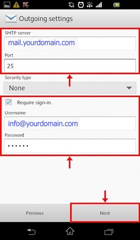 تنظیم اکانت ایمیل برای گوشیهای اندروید Android