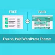 Free vs Paid WordPress Theme قالب وردپرس رایگان در مقابل پولی
