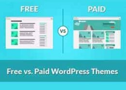 قالب وردپرس رایگان در مقابل پولی