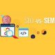 SEO در برابر SEM – تفاوت این دو چیست