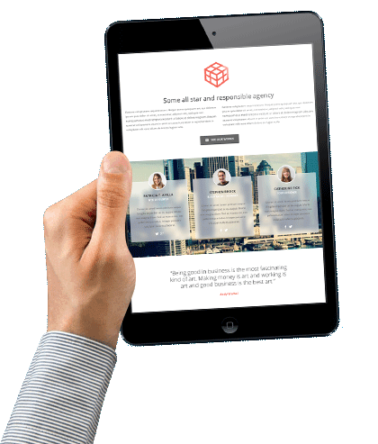 ipad - طراحی اسلایدر وب سایت