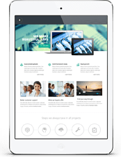 ipad - طراحی اسلایدر وب سایت