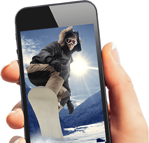 iphone - طراحی اسلایدر وب سایت